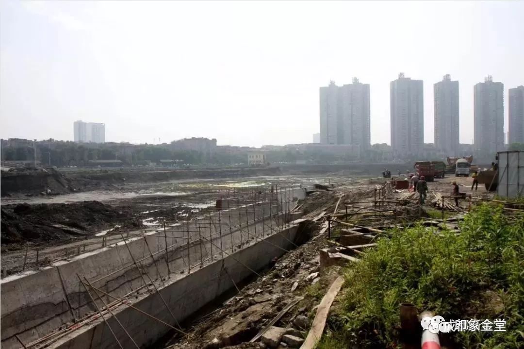 毗河河道扩宽及相应护岸工程工程建成后,将收集金堂山川锅厂侧洪水