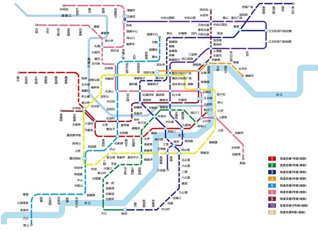 包括1,2,3,4,10,s1,s3,s7,s8及s9号线,地铁线路总长378千米