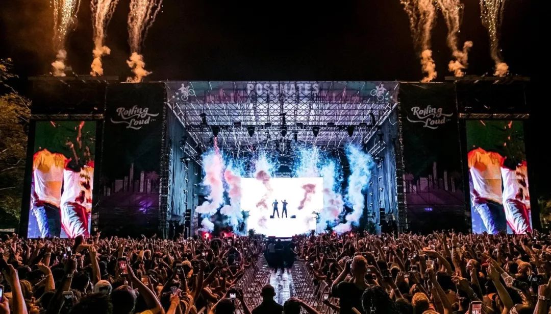 k eleven,jo$h 共同登上了全球最大嘻哈音乐节 rolling loud 的舞台