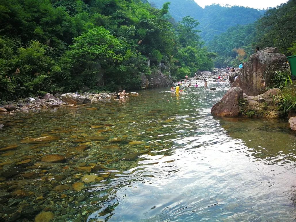 成行【石门台溯溪】6.15号 徒步英德石门台戏水游泳-水质和蝴蝶谷同级