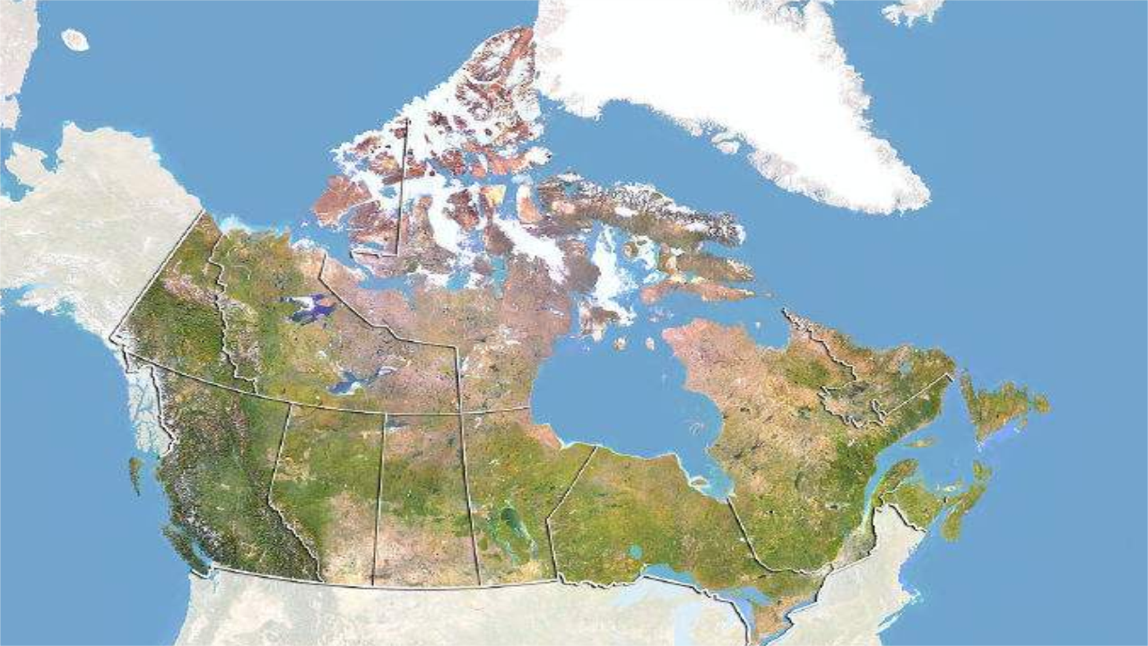 其境内还有充沛的淡水,淡水水域面积达89万平方公里,因此加拿大的农业