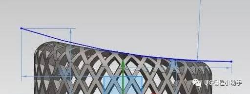 ug编程,图解鸟巢的画法,很简单
