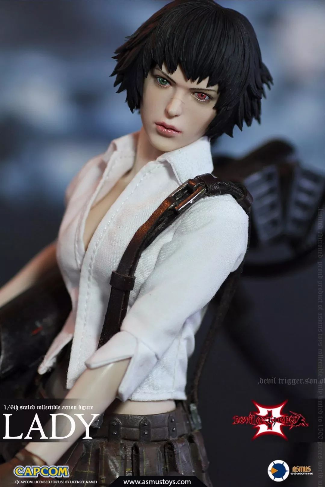 新品预告 asmus toys 1/6 《devil may cry3/dmc3/鬼泣3》- lady/蕾蒂