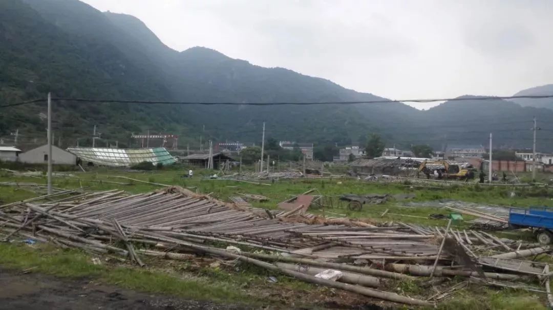 6月10日,赤溪镇组织执法大队等部门对石塘村,白湾村违法建筑进行拆除