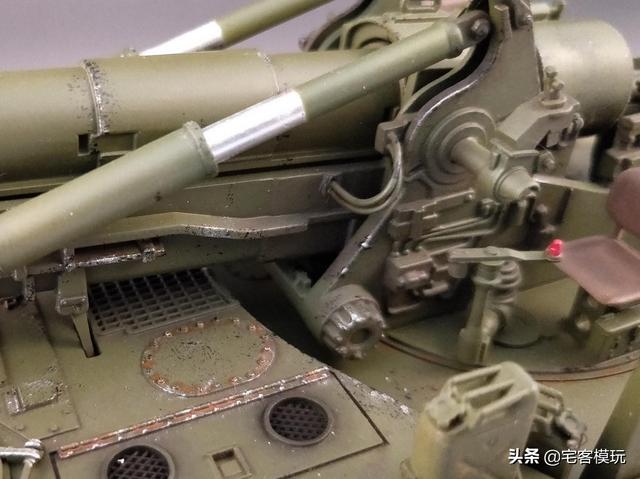 模玩秀:美国m107自行火炮,175mm口径的大杀器