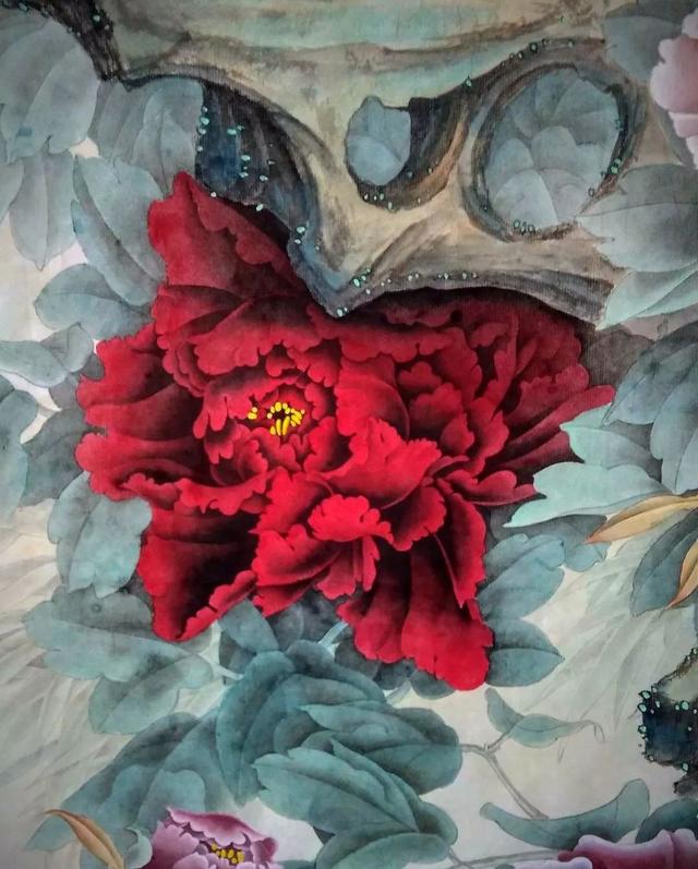 陈松岩工笔国画作品分享