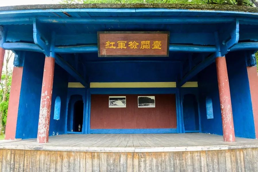 红军烈士纪念塔,红军烈士纪念亭,红军检阅台,中央邮政局旧址,全总苏区