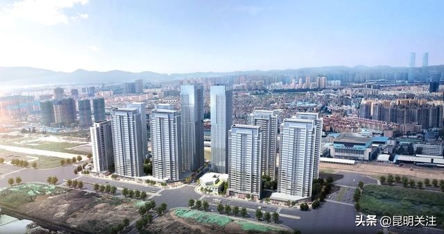 保利天汇苑用地位于昆明市巫家坝核心区内.