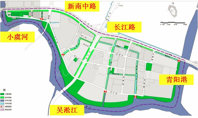 根据《昆山高新区青淞地区控制性详细规划》,青淞片区规划一处中学