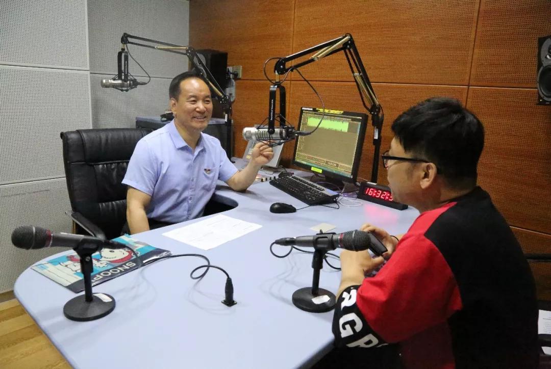 凌先有应邀做客中央广播电视总台央广老年之声