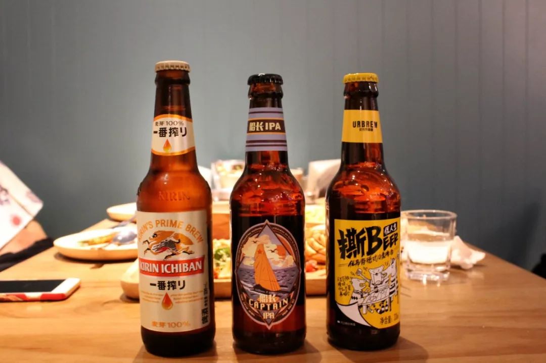 麒麟一番榨啤酒  ● 优布劳船长ipa ●鲜扎闪送撕beer ●卡拉曼达