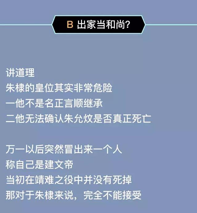 一道价值五百万的历史题：建文帝朱允炆到底去哪了？