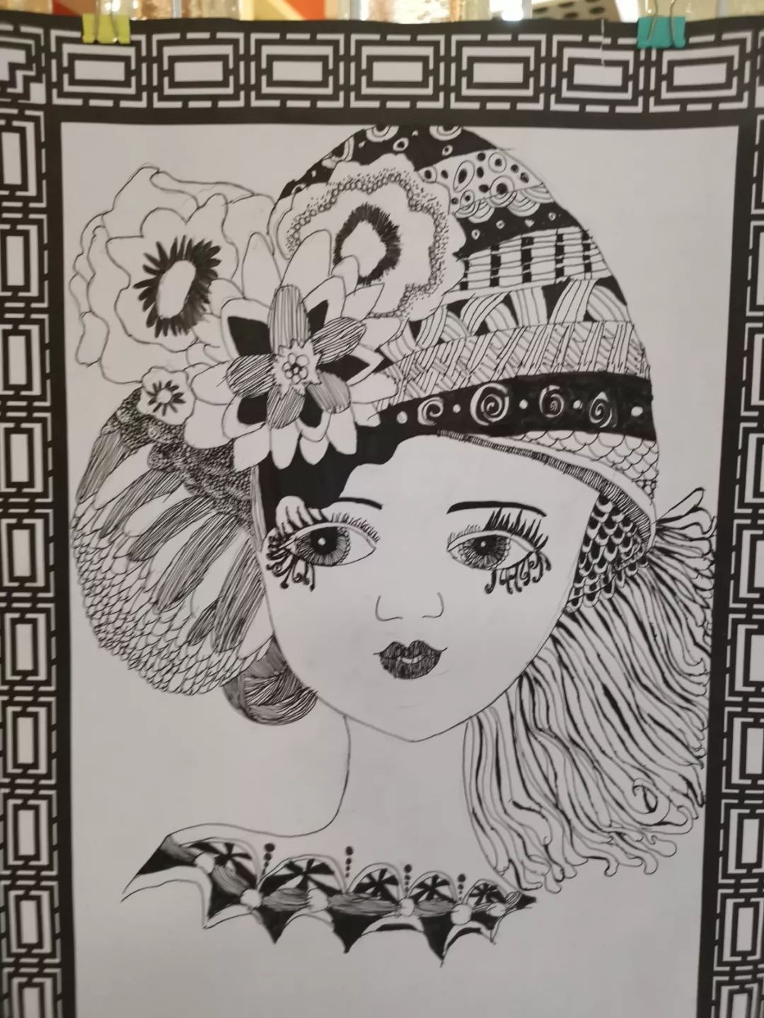线描的魅力～来自琴星小画家