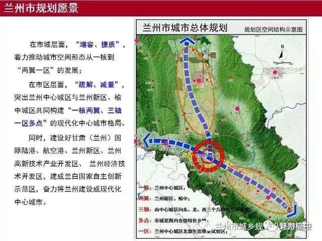 大局已定!兰州城关,安宁,西固,榆中等18个片区,发展规划出炉