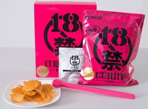 ​​这款十八禁薯片并非老司机所想包装上严重的写着警告：禁止18岁以内