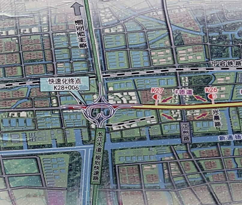 最新进展站前快速路与长江大道将这样快速衔接