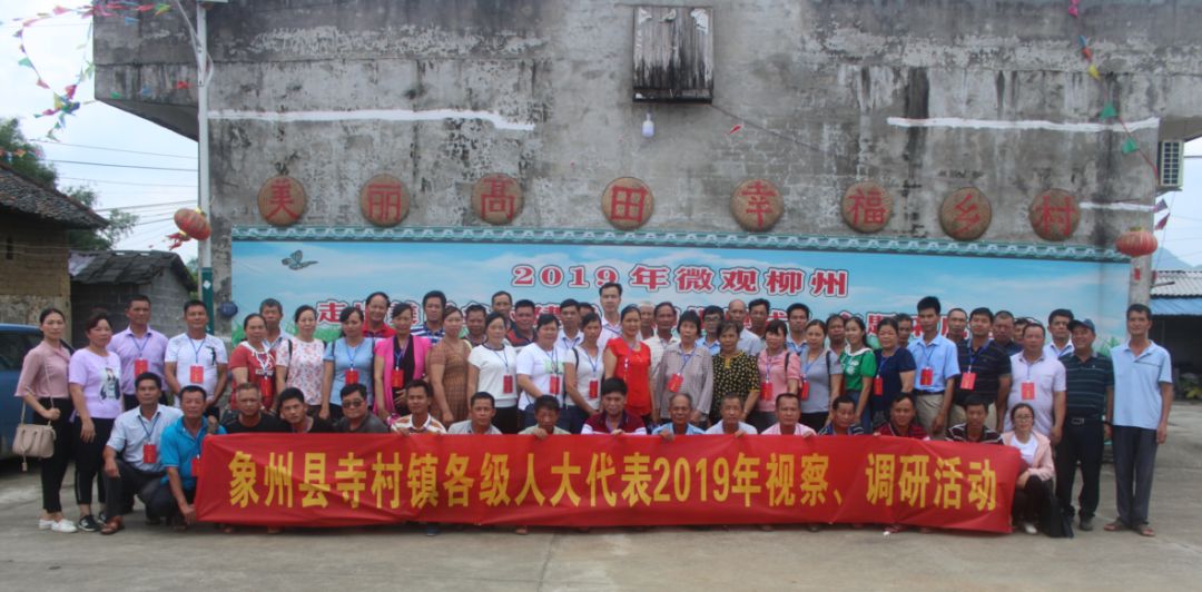 走出去学习借鉴带回来履职为民寺村镇组织人大代表开展集中视察活动