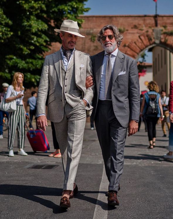 pitti uomo 96 | 孔雀男演绎的西装look