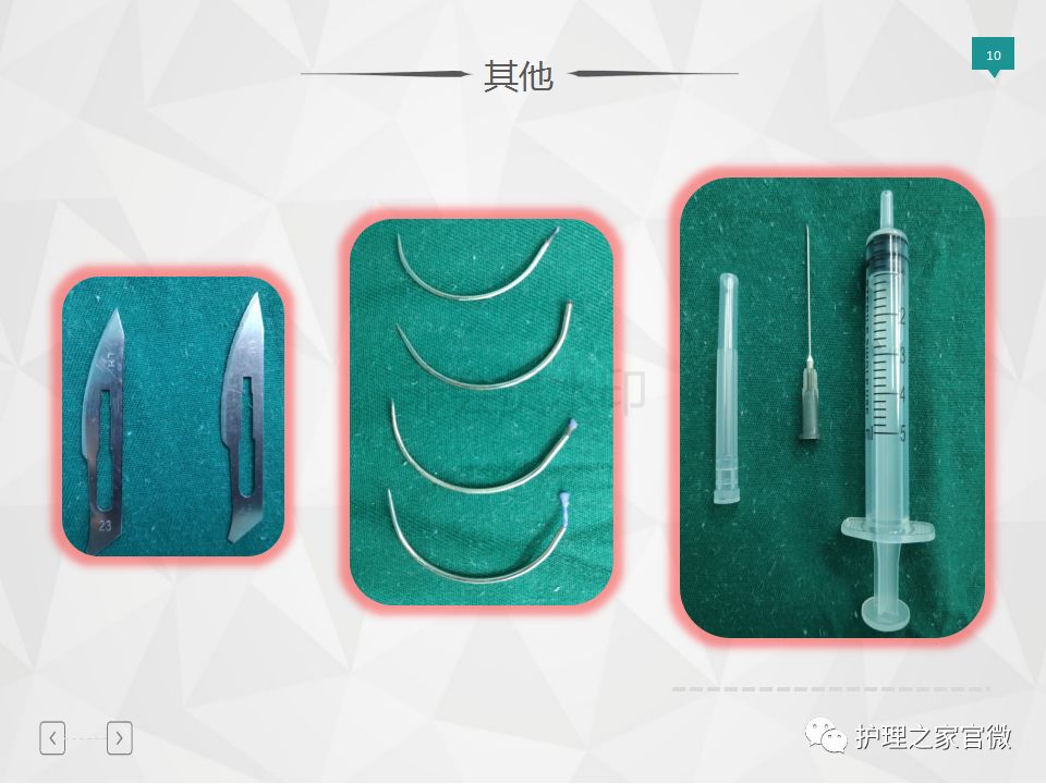 手术室护理课件分享手术物品清点