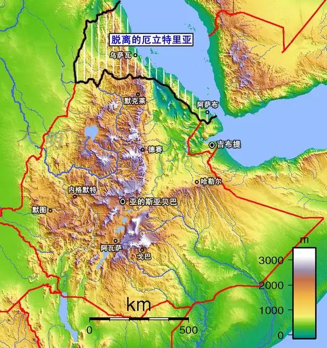 埃塞俄比亚是怎样从沿海国家变成内陆国家的