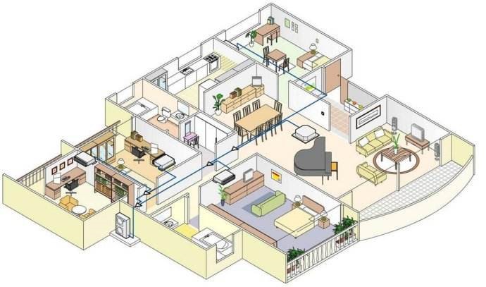 家庭中央新风系统和中央空调可以共用一个