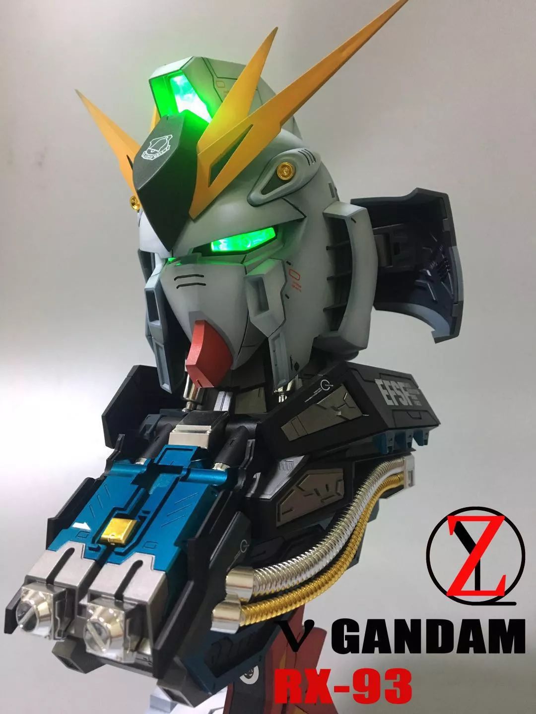 【佳作】牛高达胸像,这个头你爱了没?