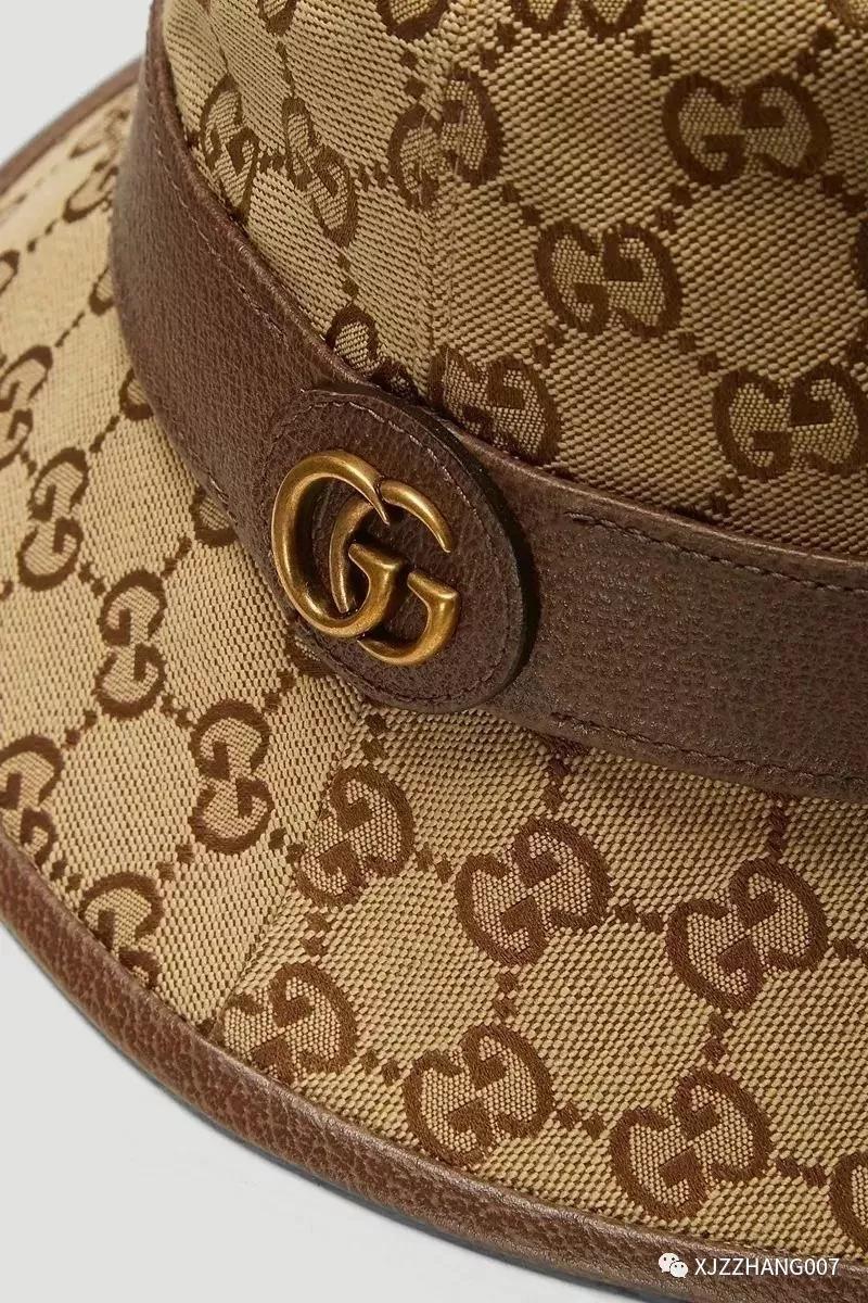 经典元素加持!gucci logo样式渔夫帽来袭