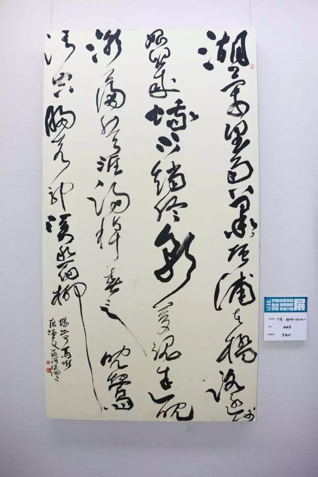 抱朴归真齐鲁师范学院书法专业2019届本科毕业作品展