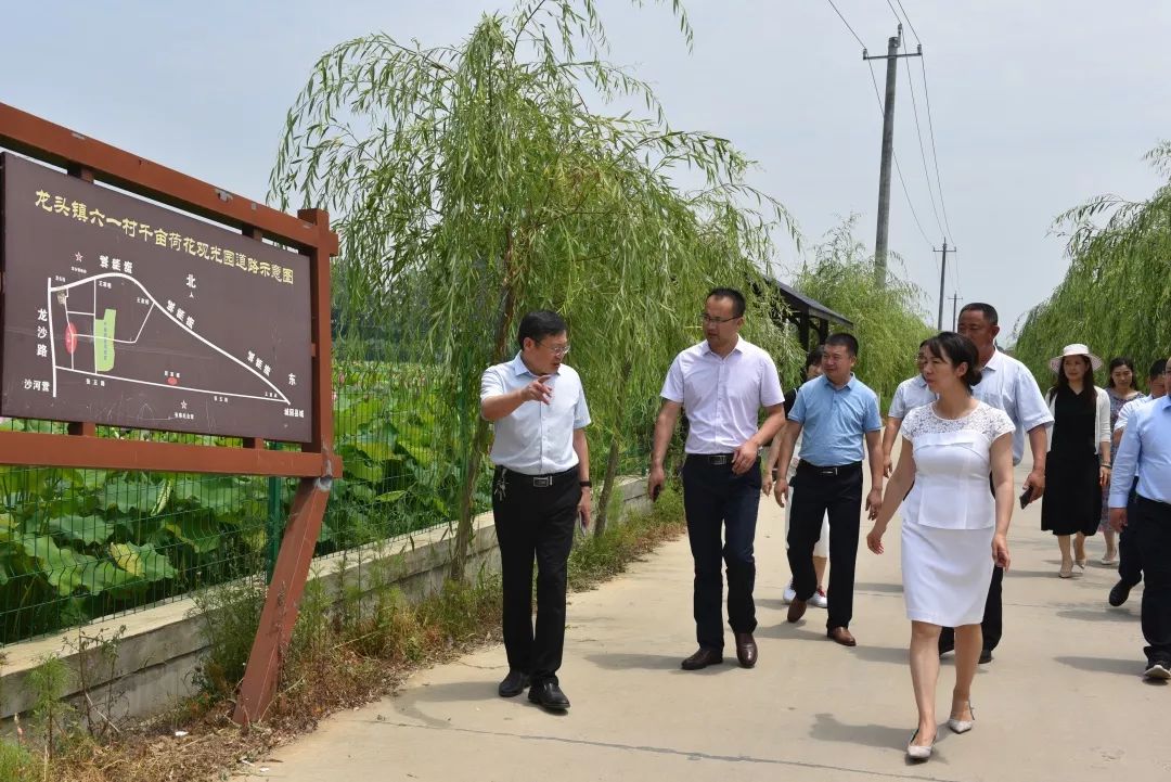 副县长周利华检查指导乡村旅游发展及文物保护工作