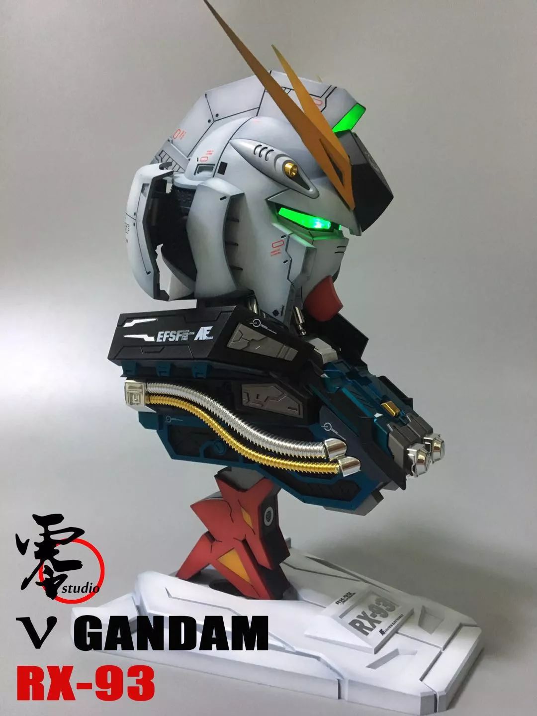 【佳作】牛高达胸像,这个头你爱了没?