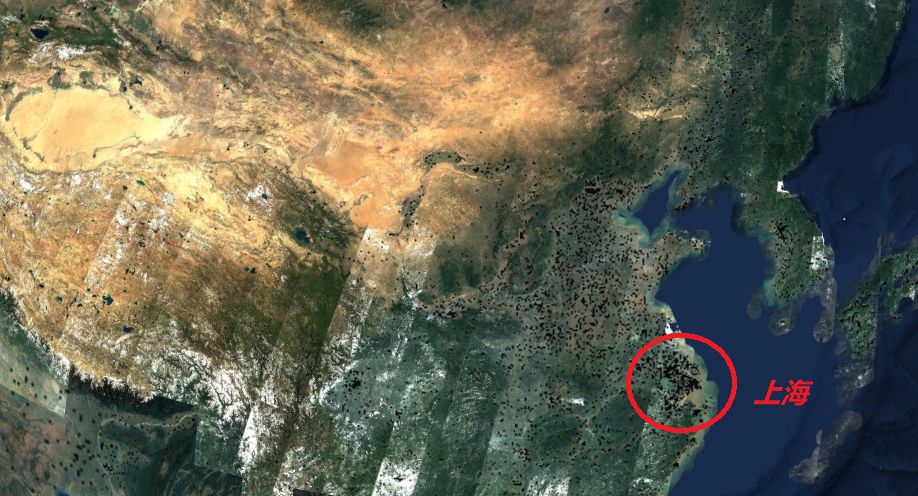 欧洲航天局绘制全球住区图,哨兵卫星重点关注我国上海