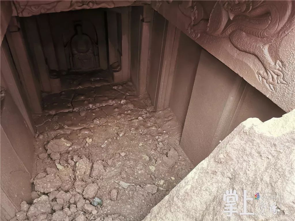 雁江村民扩路挖出墓穴 疑似宋代古墓