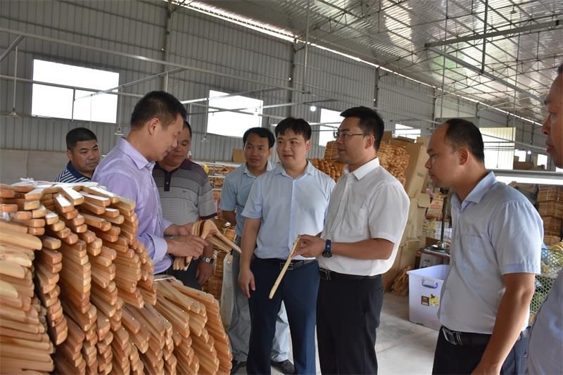 韦贤康到文圩镇开展工作调研