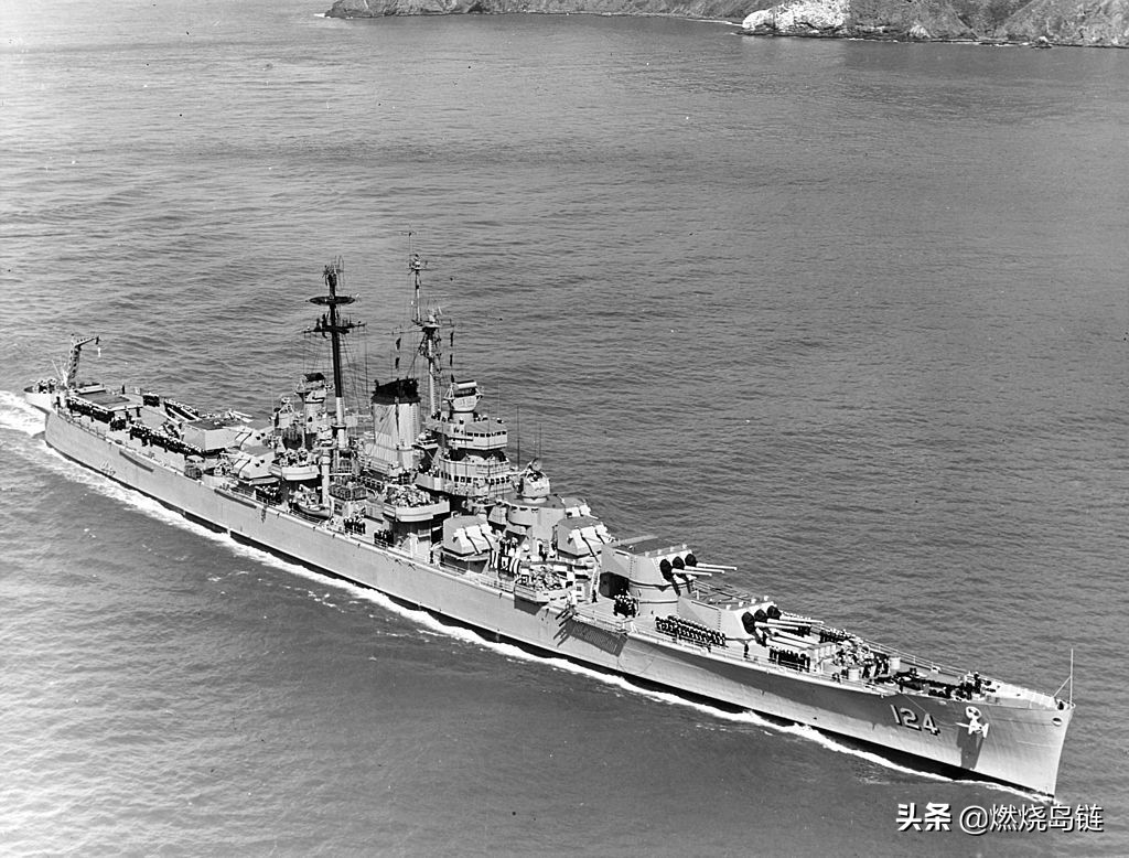籍籍无名存在感极低的美国海军俄勒冈城级重巡洋舰