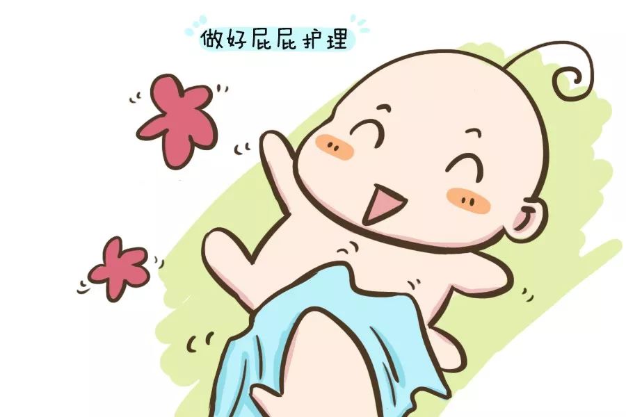 宝宝出现尿布疹以后,如何治疗,护理?