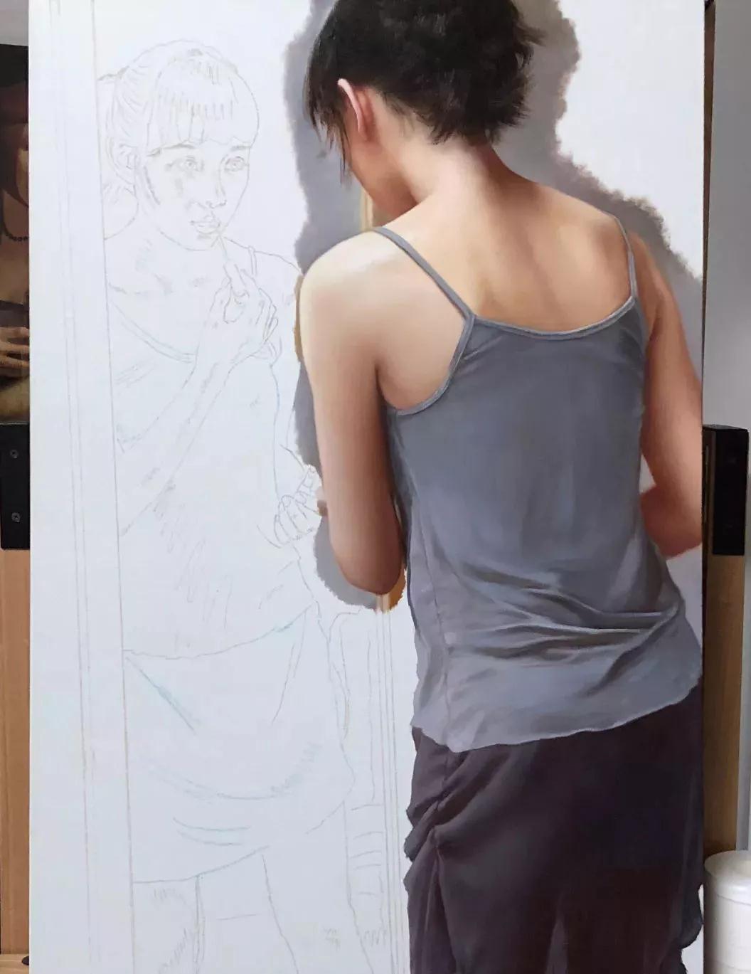 美到极致的古典主义李贵军老师的油画作品