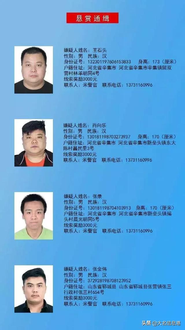 太和县桑营镇通缉人口_最高奖励50万 悬赏通缉重大涉网贷案在逃人员,记住这