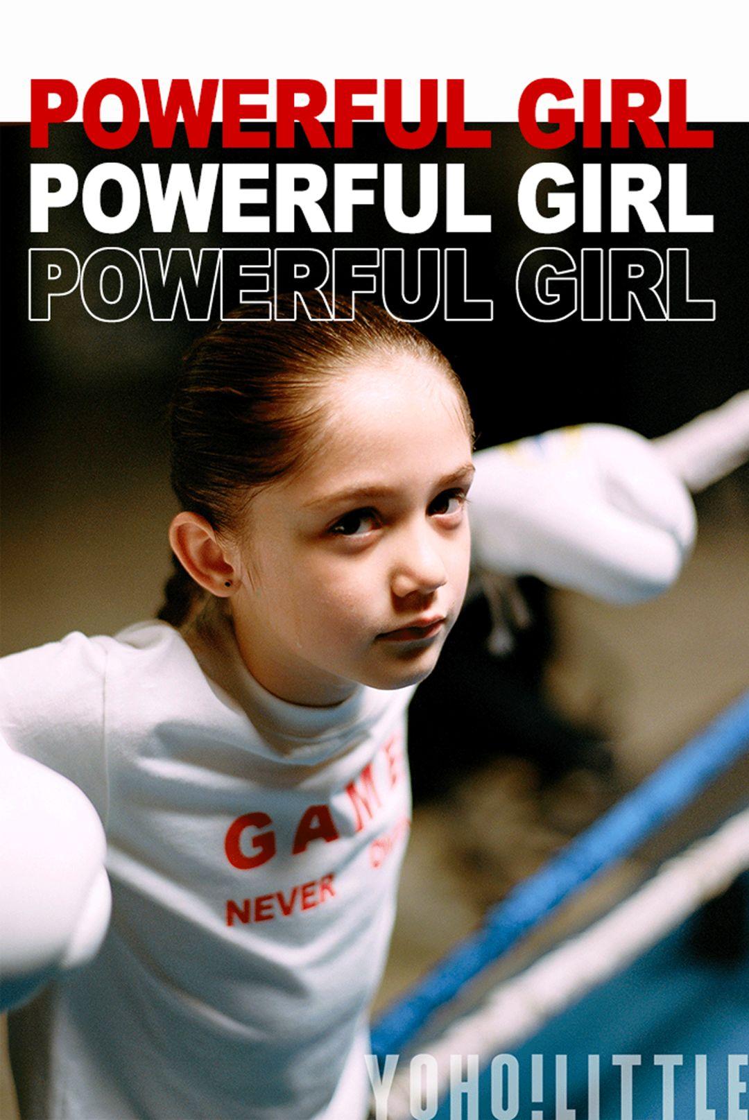 7岁女拳击手挥拳有力：运动带给我无限快乐！