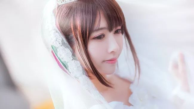 coscp23加藤惠婚纱cos