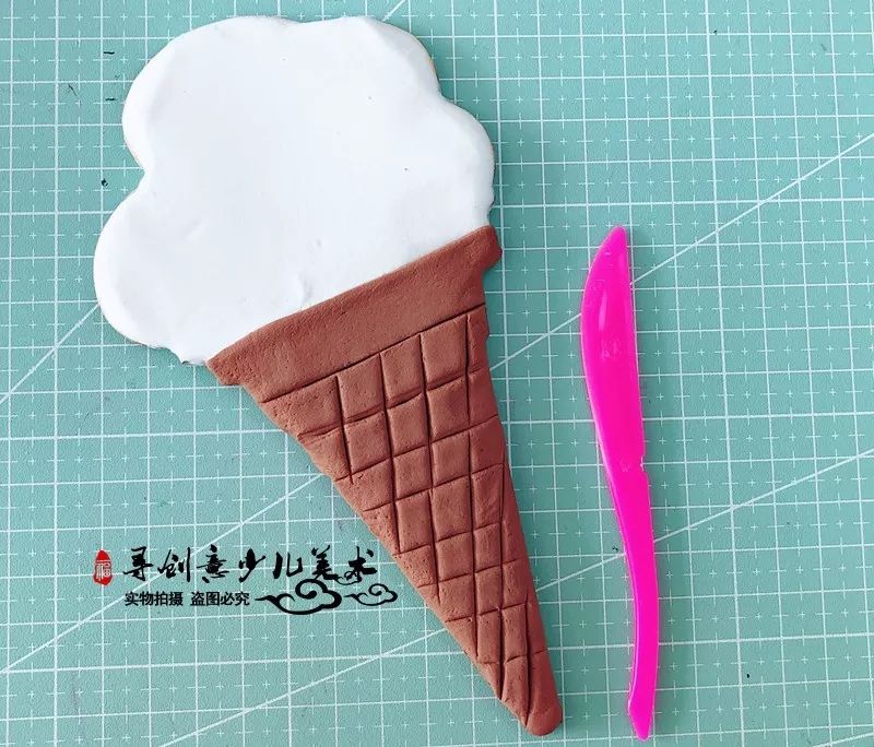 寻创意|黏土教程:来自夏天的美味冰淇淋