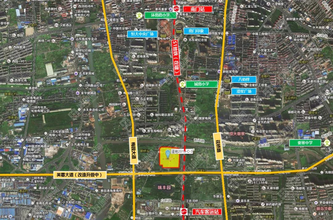 江阴市澄江街道2019年GDP_江阴市澄江镇地图