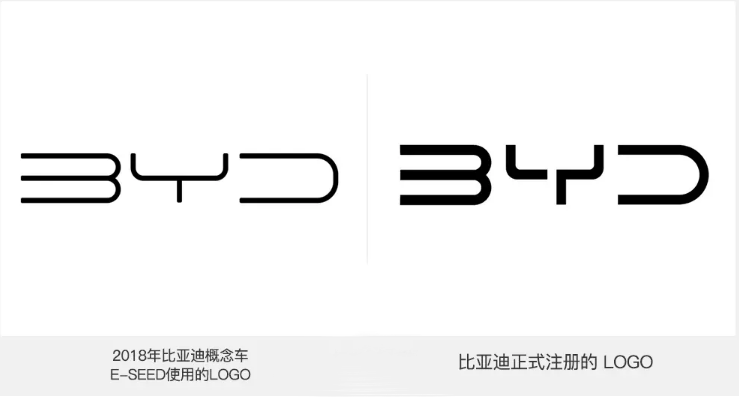 深圳logo设计_比亚迪换新的标志了!