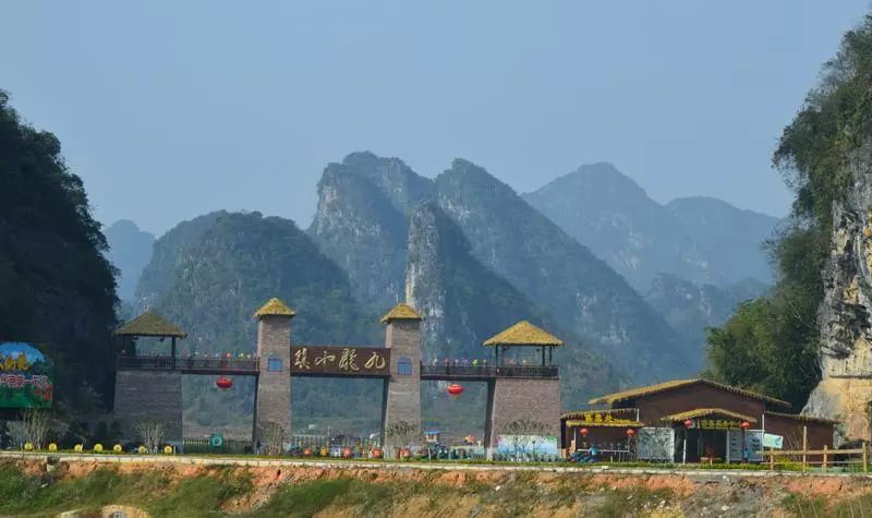 成行九龙峰林小镇峰林荷花相约溶洞体验惊险玻璃栈道