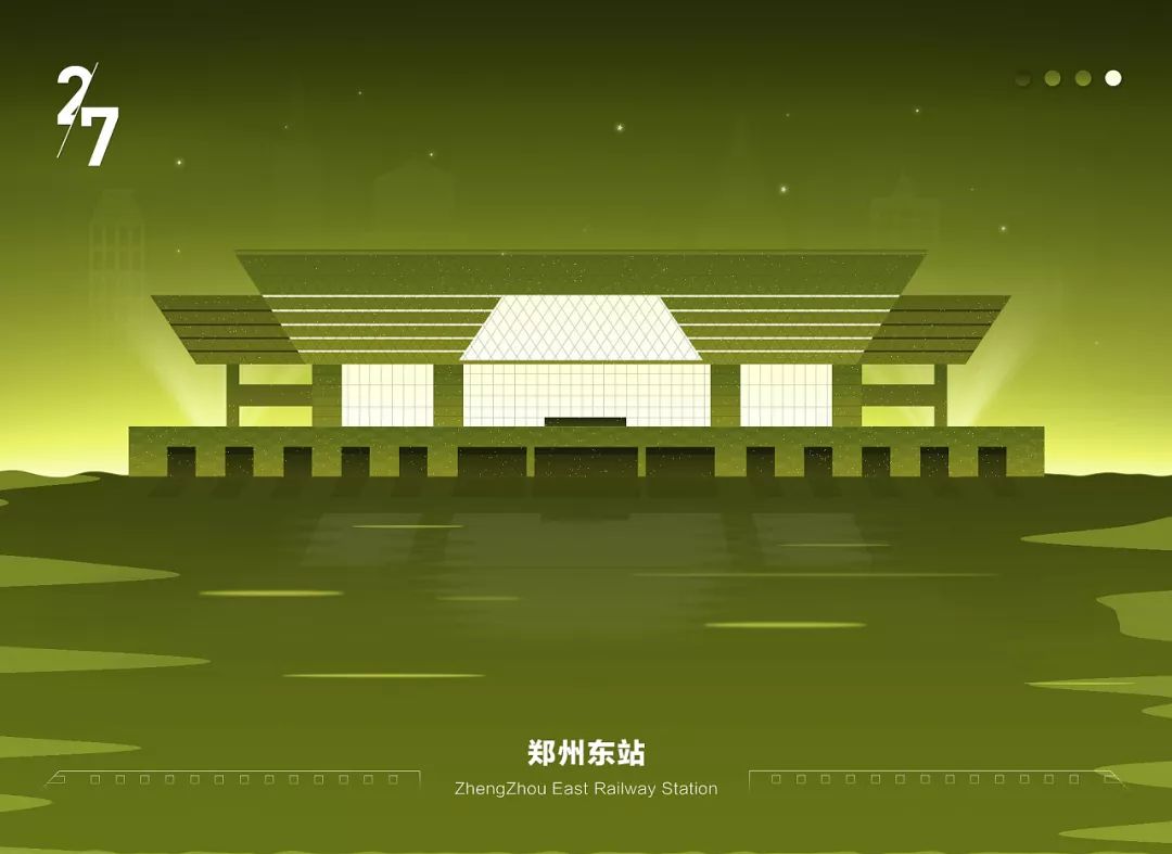 高铁站的对称美,太治愈了吧!