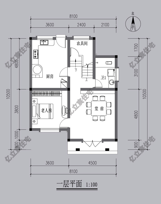 5米农村自建房,为父母改善生活首选