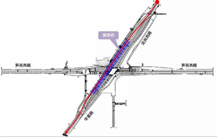 深圳黄木岗钢便桥将于今晚24时通车!最新交通疏解方案