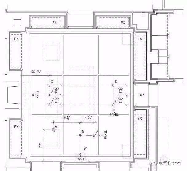 灯具布置图