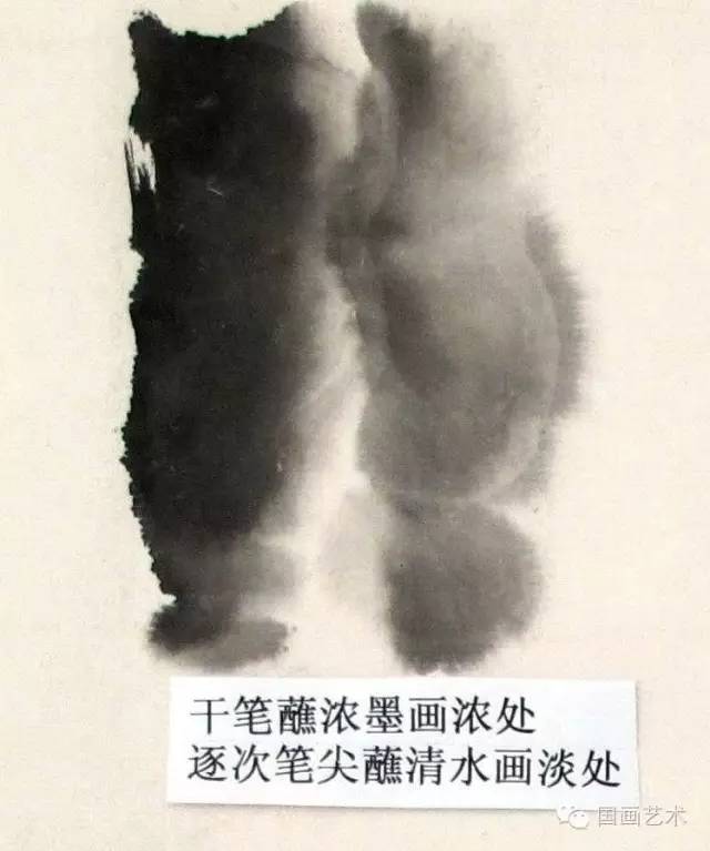 其中包括浓淡墨法,干湿墨法,焦墨法,冲水法,泼墨法,破墨法和积墨法