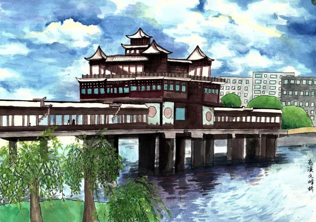"手绘新安江"绘画作品征集活动活由共青团黄山市委,黄山市教育局及