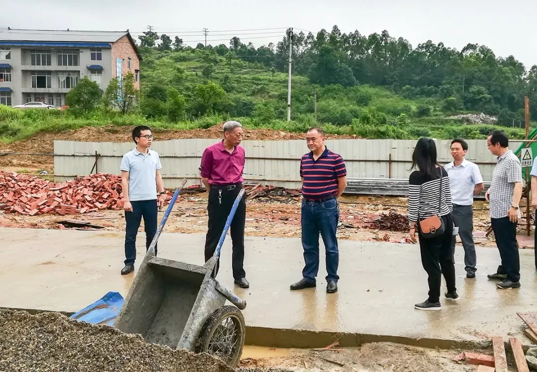 【调研】郑泽辉调研工业园区建设情况